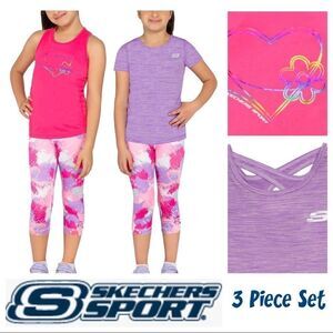 SKECHERS 3 piece Activewear Set